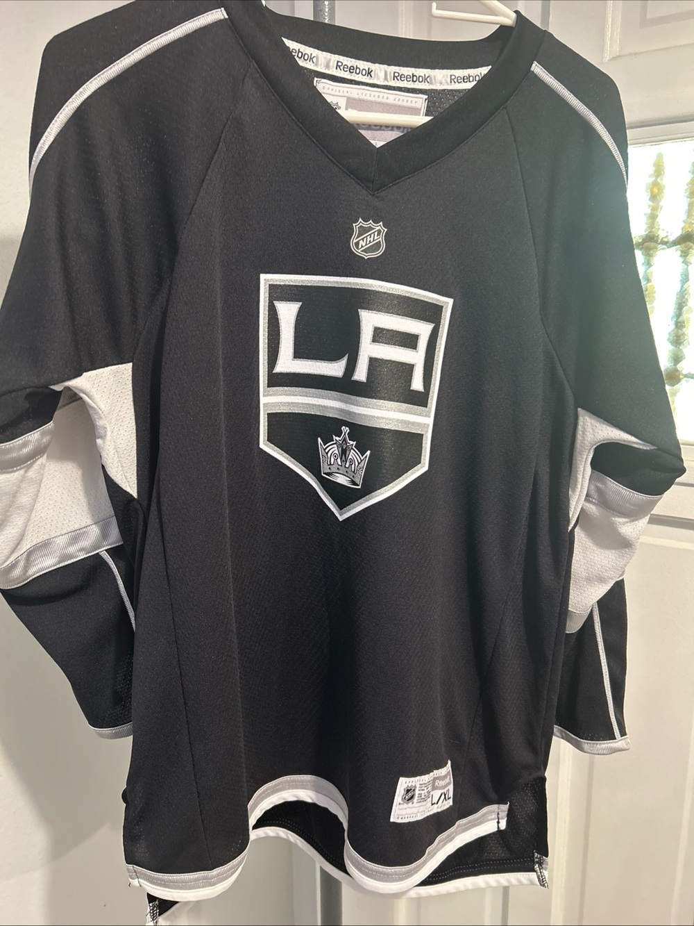 Reebok Los Angeles Kings Black NHL Jersey Youth Size X/XL